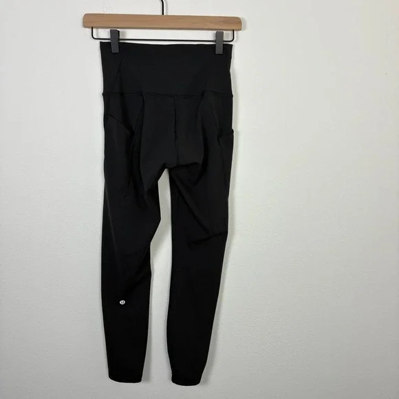 Lululemon Wunder Train High Rise Leggings Women's 6 Athletic Workout Athleisure - Picture 4 of 6
